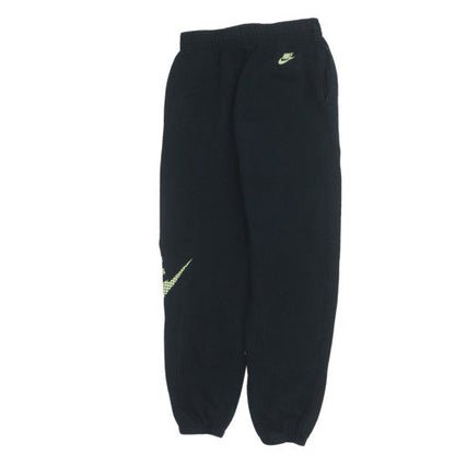 Nike Boys Black L Jogger Sweatpants with Elastic Waist and Pockets