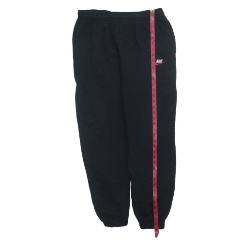 Mens UK Size S Nike Regular Fit Jogger Black Trousers