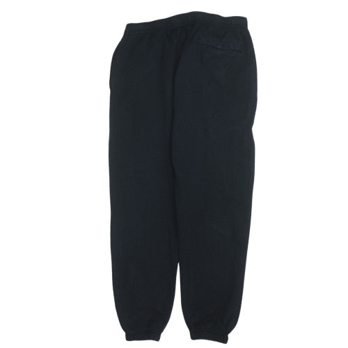Mens UK Size S Nike Regular Fit Jogger Black Trousers
