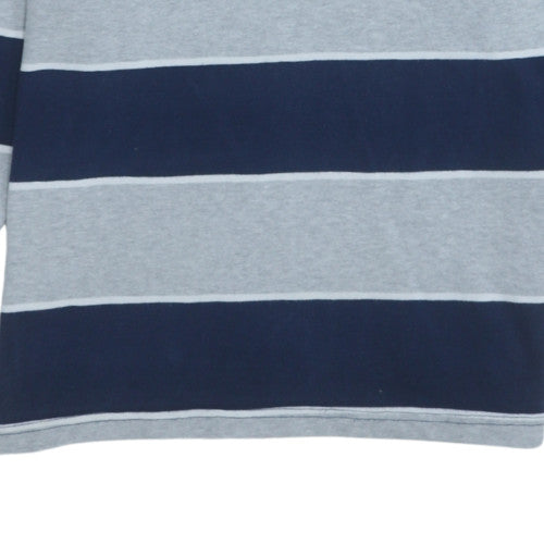 Mens UK Size S All Nations Blue Pullover Sweatshirt