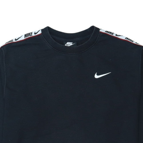 Mens UK Size S Nike Black Pullover Sweatshirt