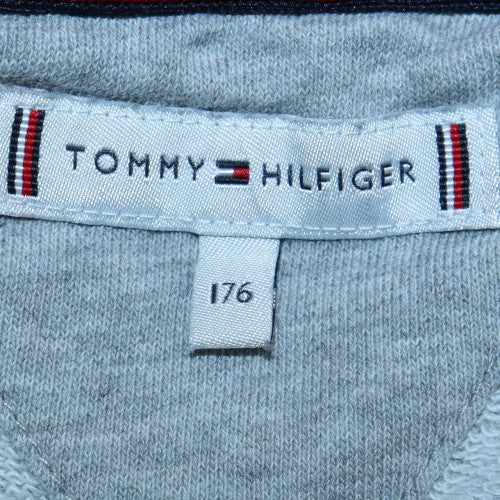 Mens UK Size S Tommy Hilfiger Grey Pullover Sweatshirt