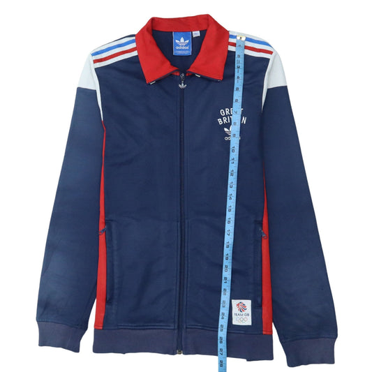 Mens UK Size L adidas Blue Gym & TrainingRunning & JoggingFootball Jacket