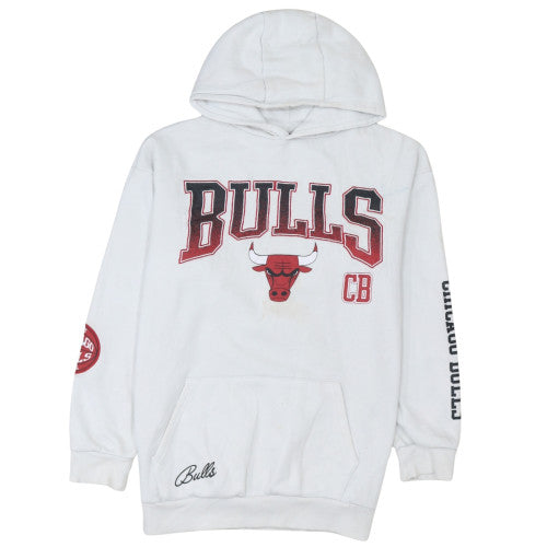 Boys UK Size 13-14 Years NBA White Pullover Hoodie