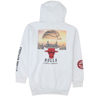 Boys UK Size 13-14 Years NBA White Pullover Hoodie