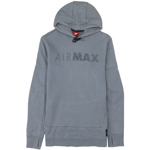 Mens UK Size M Nike Grey Pullover Hoodie