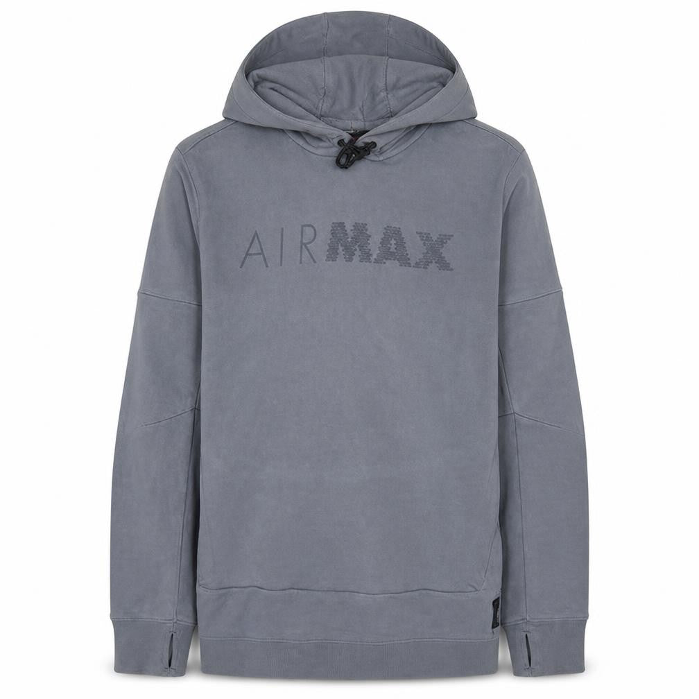 Mens UK Size M Nike Grey Pullover Hoodie