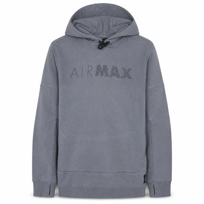 Mens UK Size M Nike Grey Pullover Hoodie