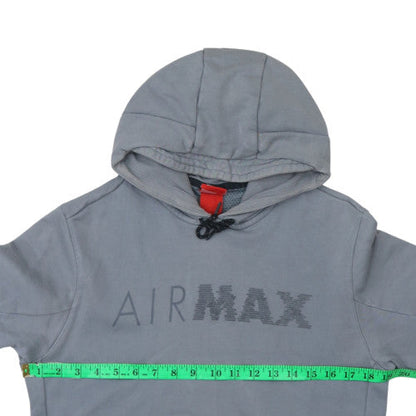 Mens UK Size M Nike Grey Pullover Hoodie