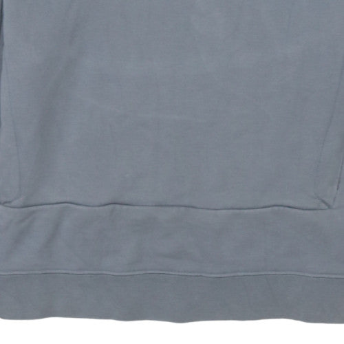 Mens UK Size M Nike Grey Pullover Hoodie