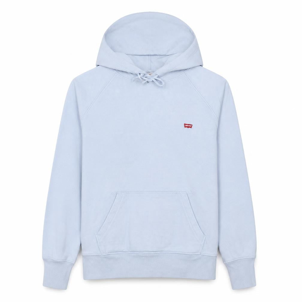 Womens UK Size S Levi's Blue Pullover Hoodie