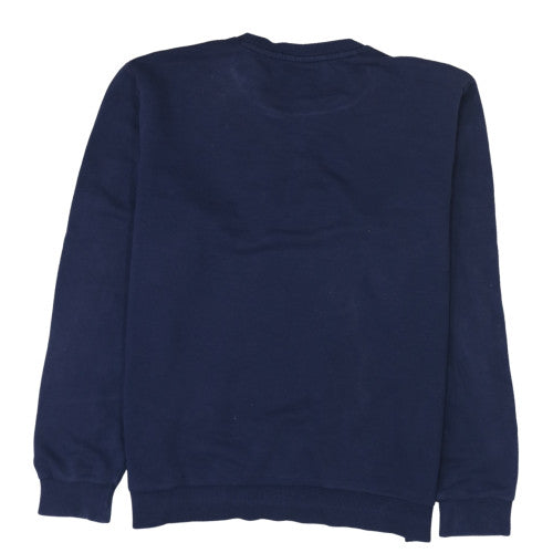 Mens UK Size L PUMA Blue Pullover Sweatshirt