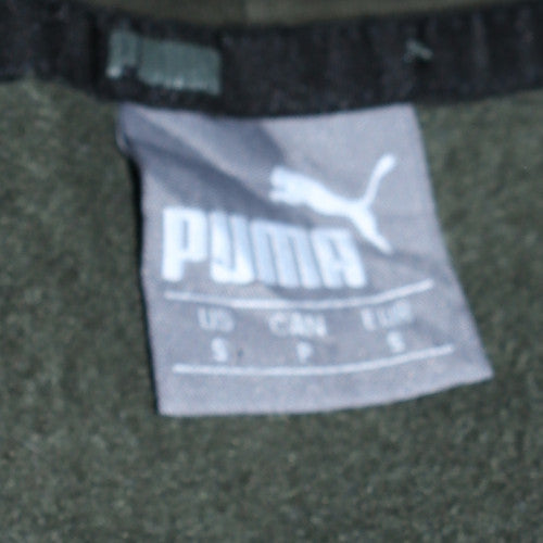 Mens UK Size S PUMA Green Pullover Hoodie
