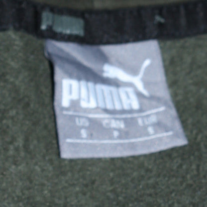 Mens UK Size S PUMA Green Pullover Hoodie
