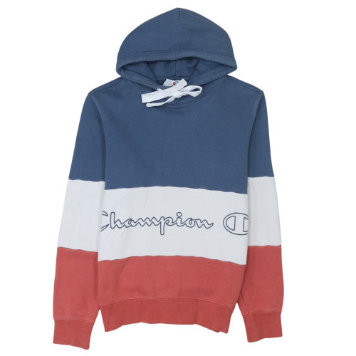 Mens UK Size S Champion Multicoloured Pullover Hoodie