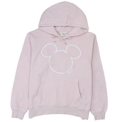 Womens UK Size L H&M Pink Pullover Hoodie
