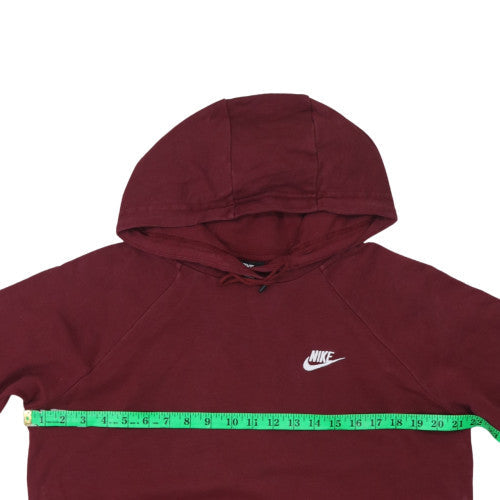 Mens UK Size M Nike Red Pullover Hoodie