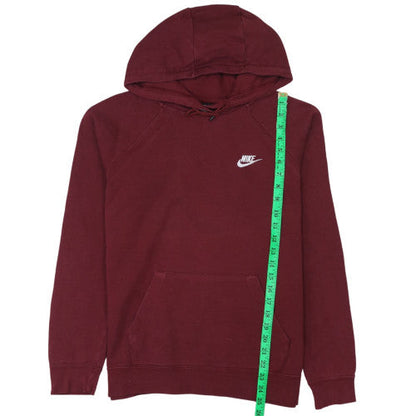 Mens UK Size M Nike Red Pullover Hoodie