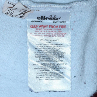 Mens UK Size M ellesse Multicoloured Pullover Hoodie