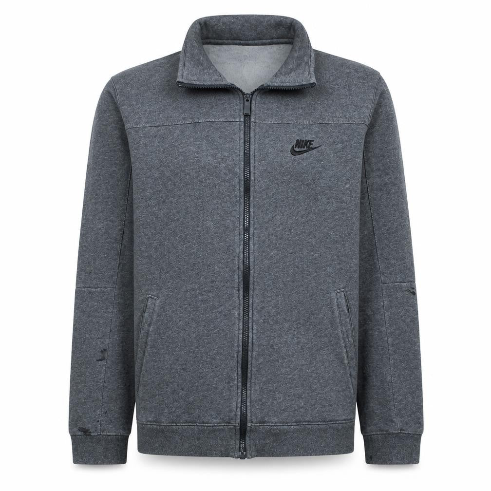 Mens UK Size M Nike Grey Full Zip Sweatshirt