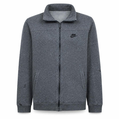 Mens UK Size M Nike Grey Full Zip Sweatshirt