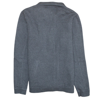 Mens UK Size M Nike Grey Full Zip Sweatshirt