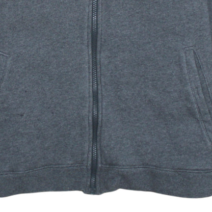 Mens UK Size M Nike Grey Full Zip Sweatshirt