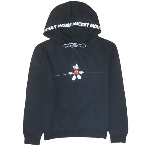 Womens UK Size L Disney Black Pullover Hoodie