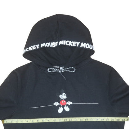Womens UK Size L Disney Black Pullover Hoodie