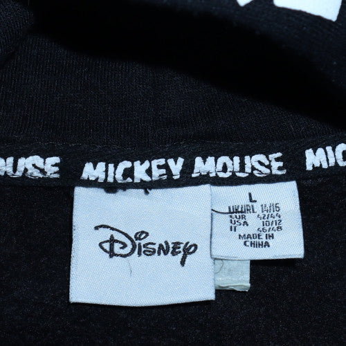 Womens UK Size L Disney Black Pullover Hoodie