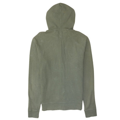 Mens UK Size M Tommy Hilfiger Green Full Zip Hoodie