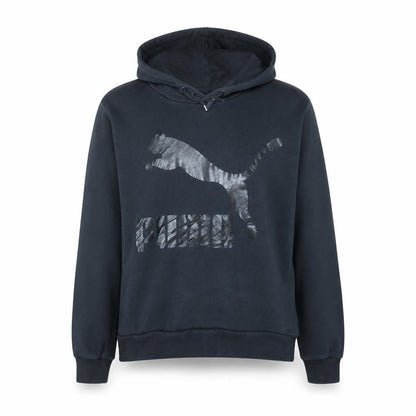 Womens UK Size L PUMA Black Pullover Hoodie