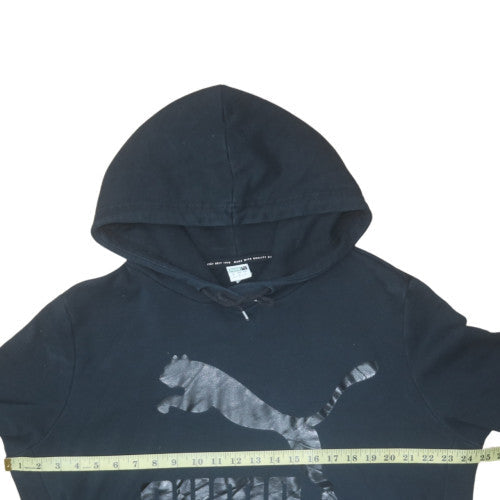 Womens UK Size L PUMA Black Pullover Hoodie