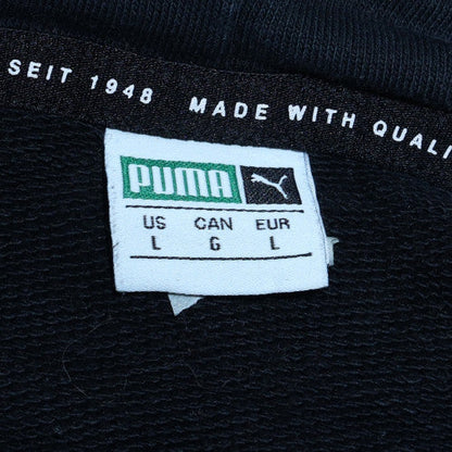 Womens UK Size L PUMA Black Pullover Hoodie