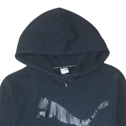 Womens UK Size L PUMA Black Pullover Hoodie