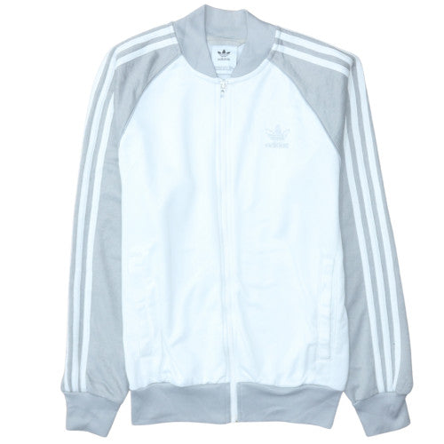 Mens UK Size S adidas White Running & Jogging Gym & Training Casual Jacket