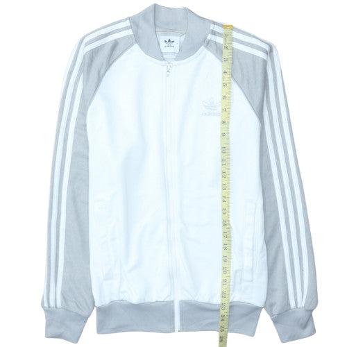 Mens UK Size S adidas White Running & Jogging Gym & Training Casual Jacket