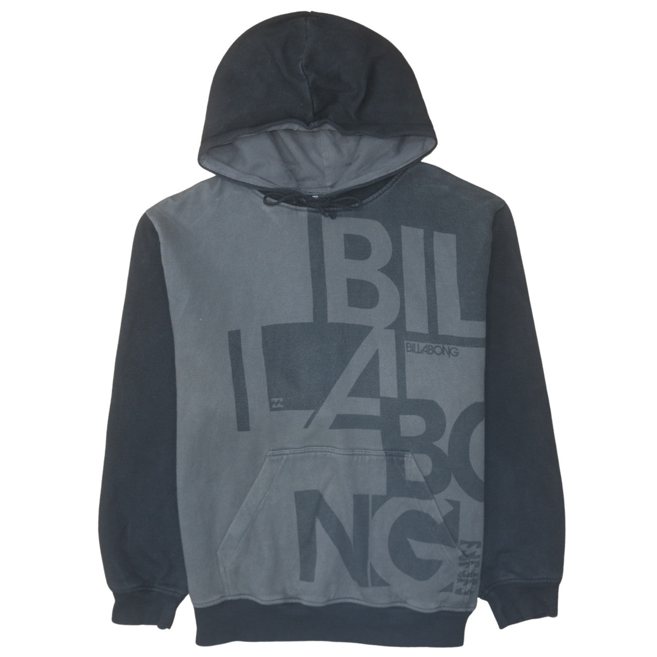 Mens UK Size M Billabong Black Pullover Hoodie