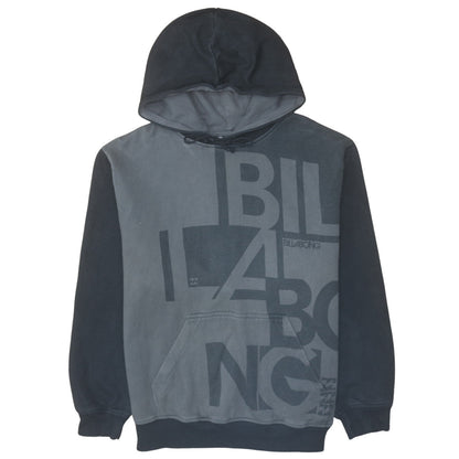 Mens UK Size M Billabong Black Pullover Hoodie