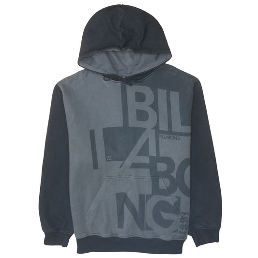 Mens UK Size M Billabong Black Pullover Hoodie