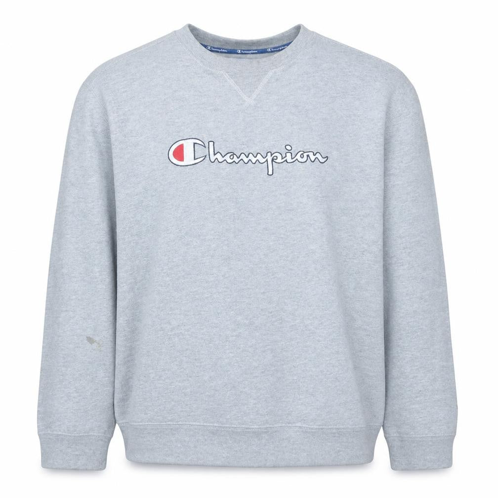 Mens UK Size L Champion Grey Pullover Sweatshirt