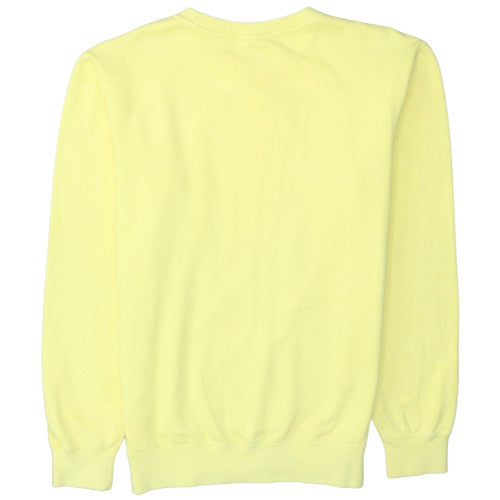 Mens UK Size S Champion Yellow Pullover Sweatshirt