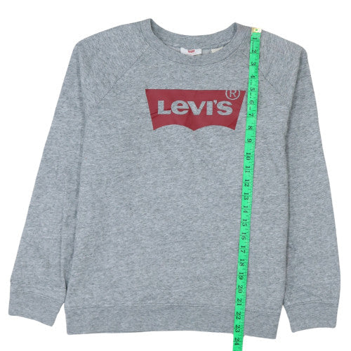 Mens UK Size S Levi's Grey Pullover Sweatshirt