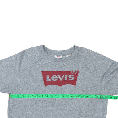 Mens UK Size S Levi's Grey Pullover Sweatshirt
