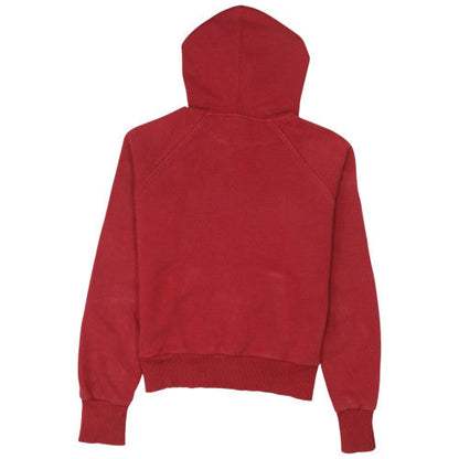 Womens UK Size M PUMA Red Pullover Hoodie