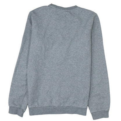 Puma Boys Grey Logo Pullover Sweatshirt 13-14 Years Fleece Regular Fit