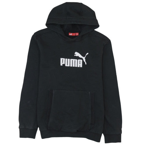 Boys UK Size 14 Years PUMA Black Pullover Hoodie