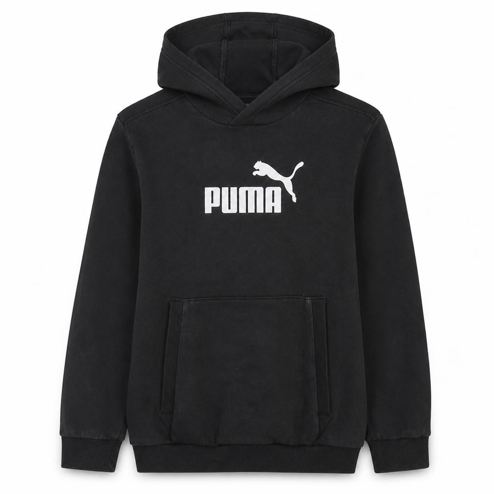 Boys UK Size 14 Years PUMA Black Pullover Hoodie