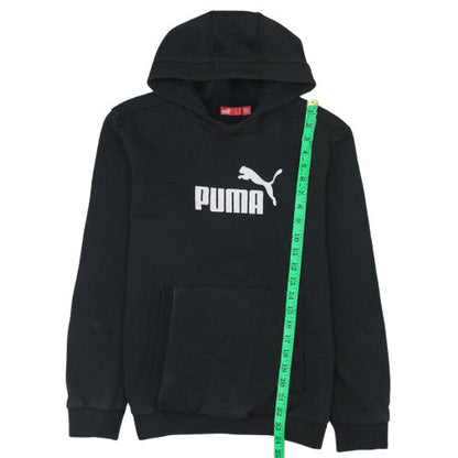 Boys UK Size 14 Years PUMA Black Pullover Hoodie