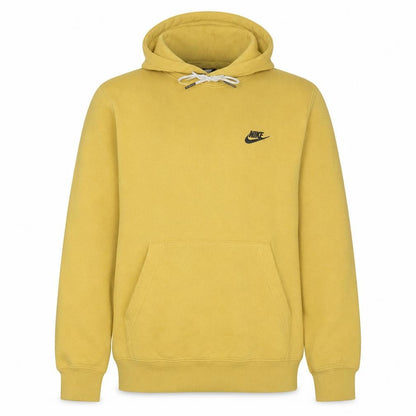 Mens UK Size S Nike Yellow Pullover Hoodie